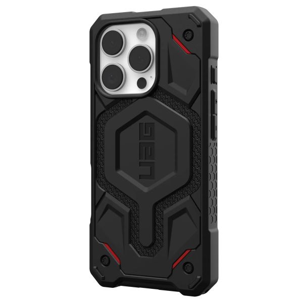 UAG Coque arrière Monarch Pro iPhone 16 Pro - Kevlar Black