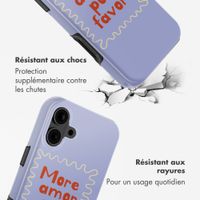 Selencia Coque arrière Vivid avec MagSafe Apple iPhone 16 - More Amor