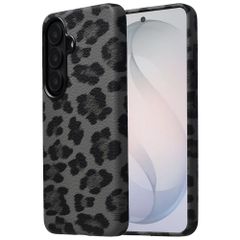 Selencia Coque Sabi imprimé panthère avec MagSafe Samsung Galaxy S26 - Midnight Black