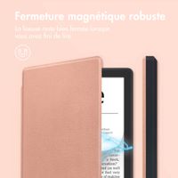 imoshion Étui de liseuse portefeuille Slim Soft Pocketbook Verse / Verse Pro / Verse Pro Color / Vivlio Light / Light HD - Rose Doré