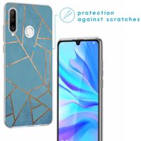 imoshion Coque Design Huawei P30 Lite - Blue Graphic