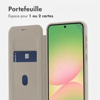 imoshion Bookcase transparente avec MagSafe Samsung Galaxy A57 (5G) - Beige