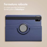 imoshion Coque tablette rotatif à 360° Xiaomi Pad 7 / 7 Pro - Bleu foncé