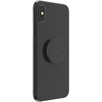 PopSockets PopGrip - Amovible - Pebbled Vegan Leather Black