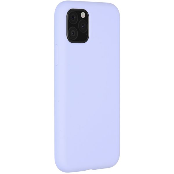 Accezz Coque Liquid Silicone Apple iPhone 11 Pro - Violet