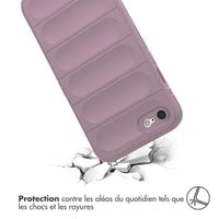 imoshion Coque arrière EasyGrip iPhone SE (2022 / 2020) / 8 / 7 - Violet