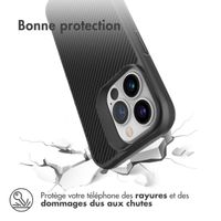 imoshion Coque Rugged Hybrid Carbon Apple iPhone 13 Pro - Noir