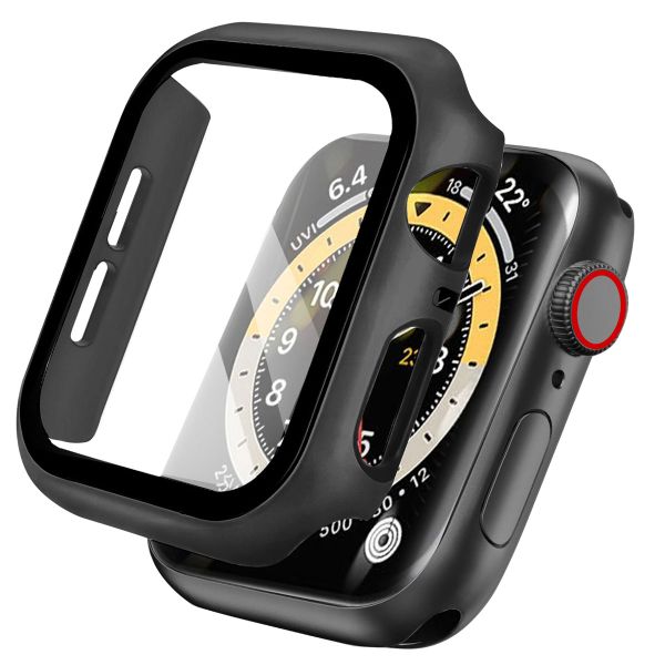 imoshion Coque rigide à couverture complète Apple Watch Series 4 / 5 / 6 / SE - 40 mm - Noir