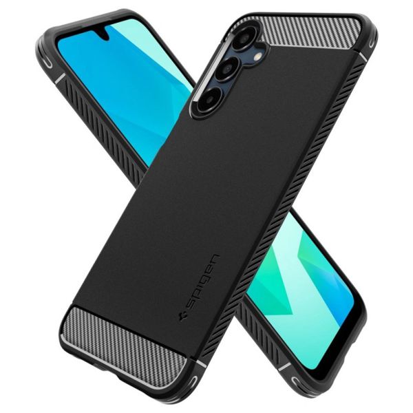 Spigen Coque Rugged Armor Samsung Galaxy A16 - Matte Black