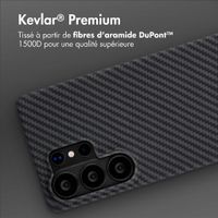 Accezz Coque Kevlar® MagSafe Samsung Galaxy S26 Ultra - Noir