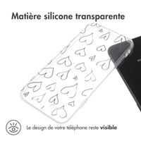 imoshion Coque Design Apple iPhone SE (2022 / 2020) / 8 / 7 - Hearts