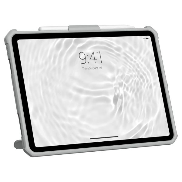 UAG Coque tablette Scout Healthcare avec support et strap iPad 11 (2025) 11 pouces / iPad 10 (2022) 10.9 pouces - Blanc / Gris