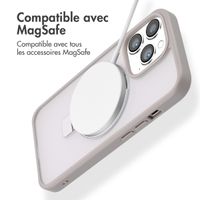 Accezz Coque Ring Stand avec MagSafe iPhone 13 Pro - Grey