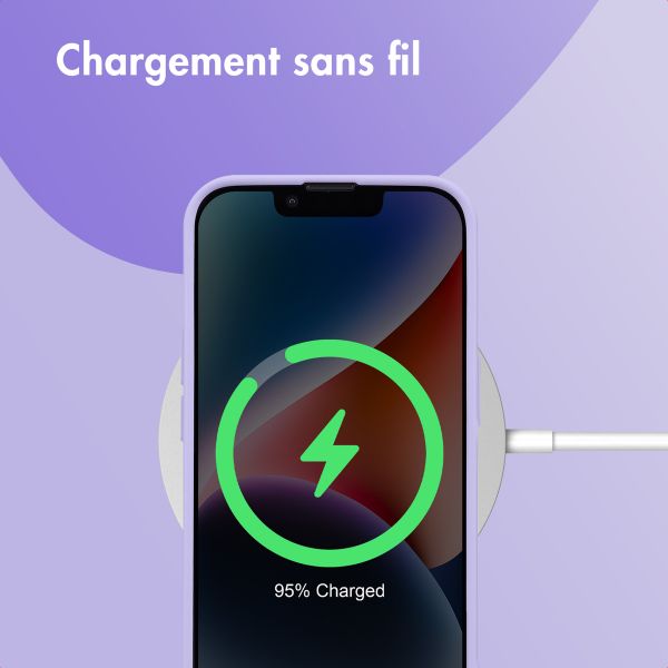 imoshion Coque Couleur Apple iPhone 14 - Tropical Violet