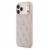 Guess Coque MagSafe Classic avec logo 4G Apple iPhone 17 Pro - Rose