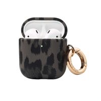 Selencia Coque Sabi Apple AirPods 1 / 2 - imprimé léopard - Midnight Black