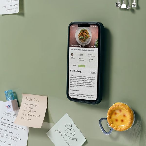 PopSockets Suck-Up Grip & Mount - Ventouse MagSafe - Latte