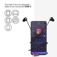 imoshion ﻿Ecouteurs Intra-auriculaires - Ecouteurs filaires - Avec connexion USB-C - Noir