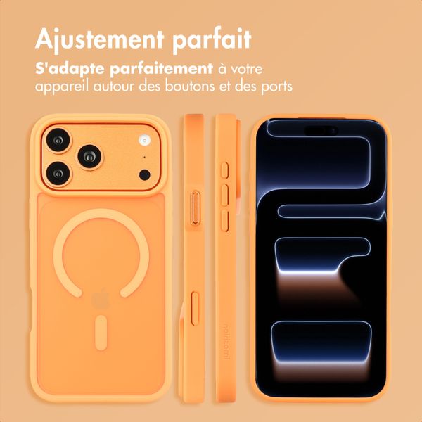 imoshion Coque Color Guard avec MagSafe Apple iPhone 17 Pro - Orange