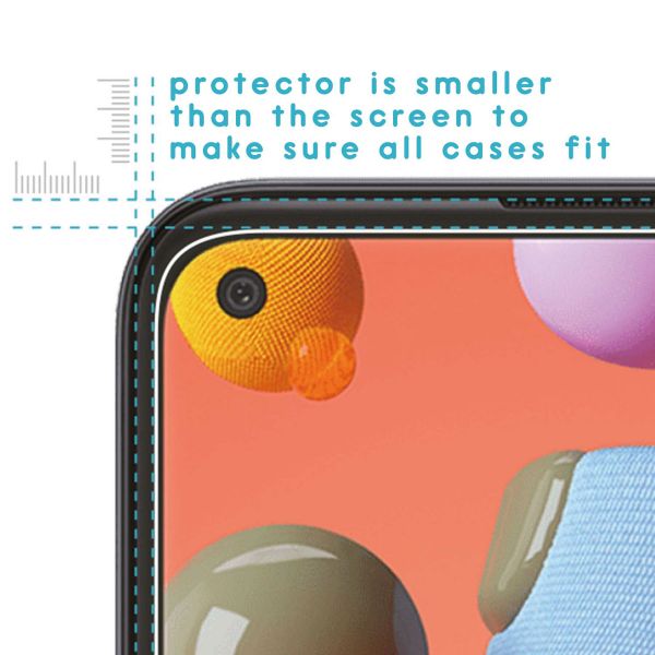 imoshion Protection d'écran en verre trempé 2 pack Samsung Galaxy A11 / M11