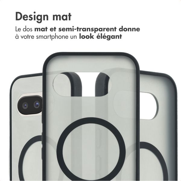 imoshion Coque Color Guard avec MagSafe Google Pixel 9A - Noir