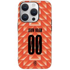 Crée ta propre coque arrière Nederlands Elftal Apple iPhone 15 Pro - Équipe nationale néerlandaise '88