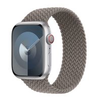 Apple Bracelet Solo tressé Apple Watch Series 1 - 9 / SE (38/40/41 mm) | Series 10 / 11 (42 mm) - Taille 7 - Clay