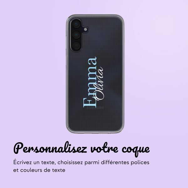 Coque avec votre propre photo et/ou texte Samsung Galaxy A15 (5G/4G) - Naam