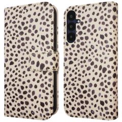 imoshion Étui de télephone portefeuille Design Samsung Galaxy A25 (5G) - Black And White Dots