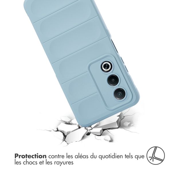 imoshion Coque arrière EasyGrip Oppo A80 5G - Bleu clair