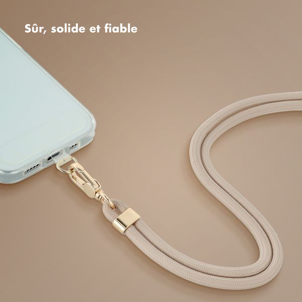 Selencia Cordon de téléphone universel - Beige