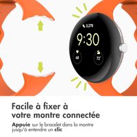 imoshion Bracelet en silicone Google Pixel Watch 3 - 45 mm - Taille S - Orange