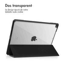 imoshion Coque tablette rigide Trifold Apple iPad 9 (2021) 10.2 pouces / iPad 8 (2020) 10.2 pouces / iPad 7 (2019) 10.2 pouces - Noir