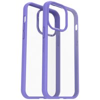 OtterBox Coque arrière React iPhone 14 Pro Max- Transparent / Violet