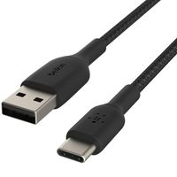 Belkin Boost↑Charge™﻿ Braided USB-C vers câble USB - 3 mètres -Noir