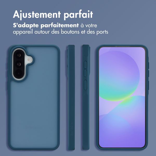 imoshion Coque Color Guard Samsung Galaxy A37 (5G) - Bleu foncé