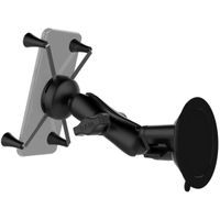 RAM Mounts ﻿X-Grip® Twist-lock Support de téléphone de voiture - Universel - Grand - Noir