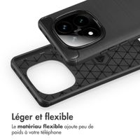 imoshion Coque Brushed Xiaomi Redmi Note 14 Pro (5G) - Noir