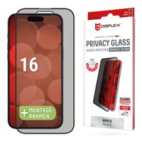 Displex Protection d'écran en verre trempé Privacy Apple iPhone 16
