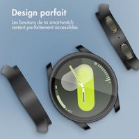 imoshion Coque rigide à couverture complète Samsung Galaxy Watch 7 - 44 mm - Noir