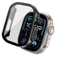 imoshion Coque rigide brillante à couverture complète Apple Watch Ultra / Ultra 2 / Ultra 3 - 49 mm - Noir