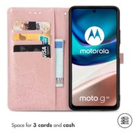 imoshion Etui de télephone Mandala Motorola Moto G42 - Rose Doré