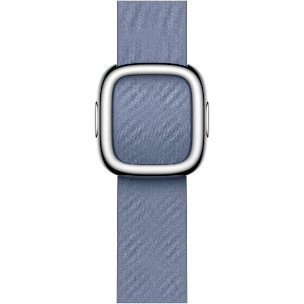 Apple Modern Buckle FineWoven Apple Watch Series 1-9 / SE - 38/40/41 mm / Series 10 - 42 mm - Taille S - Lavender Blue