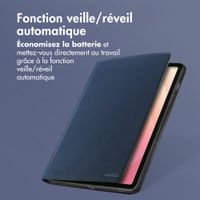 Accezz Coque tablette Classic Samsung Galaxy Tab S11 - Bleu foncé