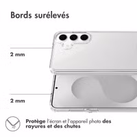 Accezz Coque Xtreme Impact Samsung Galaxy S25 FE - Transparent