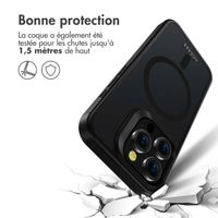 Accezz Coque Givrée Robuste avec MagSafe Apple iPhone 14 Pro Max - Noir