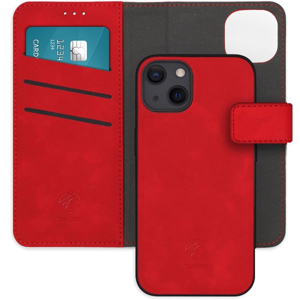 imoshion Etui de téléphone de type portefeuille 2-en-1 iPhone 13 - Rouge