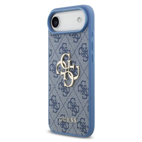 Guess Coque 4G Metal Logo Backcover Apple iPhone Air - Bleu