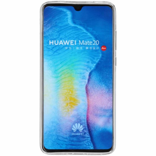 Concevez votre propre coque en gel Huawei Mate 20 - Transparent