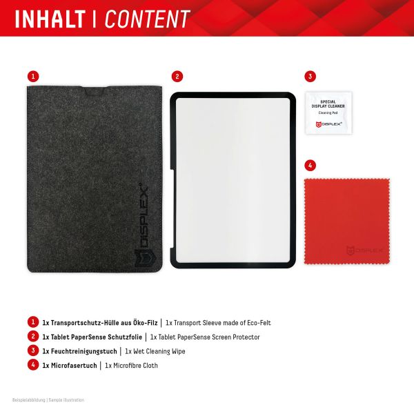 Displex Protecteur d'écran Papersense Apple iPad 11 (2025) 11 pouces A16 / iPad 10 (2022) 10.9 pouces